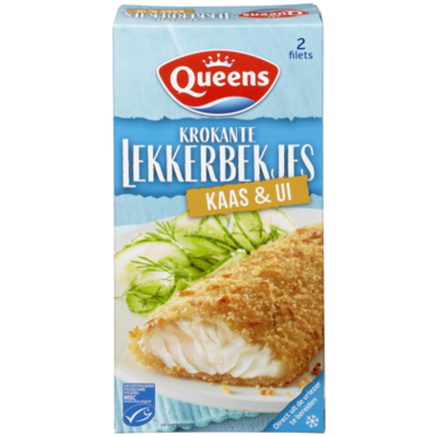 Queens Krokante lekkerbekjes kaas & ui